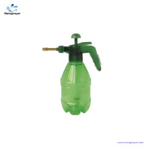 Rainsprayer 1.2 Liter Hand Held Water Power Sprayer, Pressure Pump Yard Sprayer with Adjustable Nozzle for Garden and Home Using .