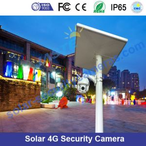 Solar Power Best 4G LTE PTZ IP Home Security Monitoring Camera Dome