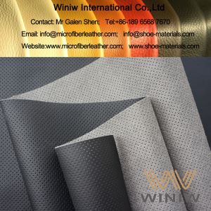 Perforated Auto Leather Microfiber Synthetic Leather
