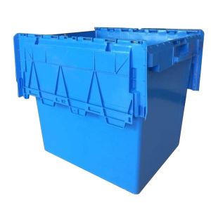 750x570x625mm(172L) Large Volume Nestable Plastic Moving Box with Lid
