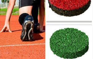 EPDM Rubber Running Track Accessories For Sale Durable Outdoor and Indoor Running Track Material For Synthetic Run Tracker