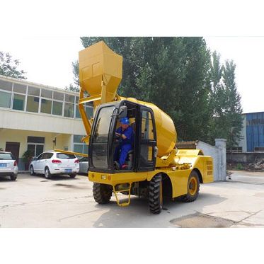 High-strength Easy to Ues 14 Cubi Cself Loading Concrete Mixer Pump