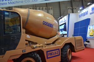 Self-loading Concrete Mixer With Weighing Load Cell