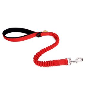 Reflective Heavy Duty Dog Short Stretch Leash with Comfortable Paded Handle