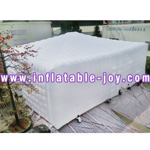 Giant Square PVC Tarpaulin White Outdoor Igloo Inflatable Party Tent