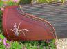 Chinese 21 String Zither Chinese Harp Redwood Guzheng Koto for Beginners Carved with the Orchid