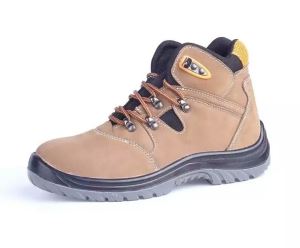 49 Suede Leather Steel Plate Cemenetd Safety Shoes