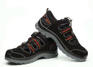 Rubber Outsole Steel Toe Cap Cemented Safety Shoes