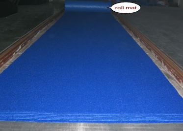 PVC Floor Rolls on the Steel Access Floors