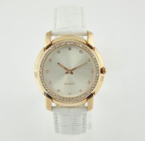 Alloy Diamond Watches for Women Japan Movement Watch