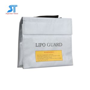 Portable Battery Bag,hoverboard Bag,LiPo Safe Bag,0.2L 22*18*5.5Cm Bag,90g Black Red Silver Battery Bag,fiber Glass Battery Bag,Fireproof Bag