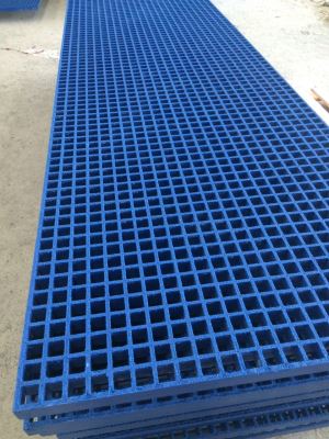 Frp composite grating Concave Surface Ortho Resin 38mm Thickness Fire-resistance