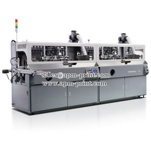 S102 Fully Automatic Multi Color High Speed Bottle or Cup UV Screen Printing Machine