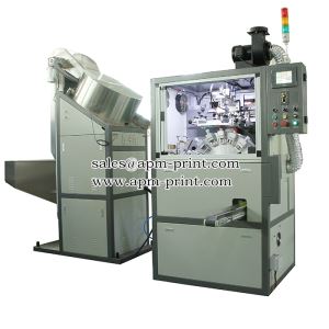 S1C Single Color Automatic Cylindrical Screen Printer for Caps