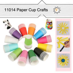 Colored Craft Paper Cups For Arts And Crafts Projects