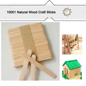 4-1/2 DIY natural birch wood craft Sticks pack of 1000ct for arts and crafts