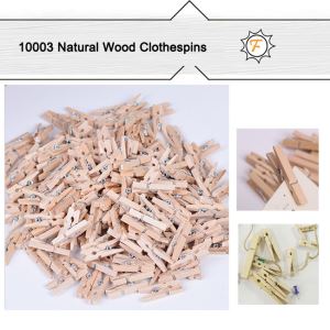 Mini Small 25mm Natural Wood Cltohespins for Craft Ideas and Hobby Lobby