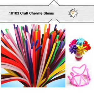 standard 6mm  craft bulk pipe cleaners for hobby and craft supplies
