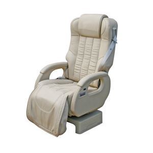 VIP Rotating Seat with Electrical Adjuster Massager, Legrest for Commercial Van Mini Bus