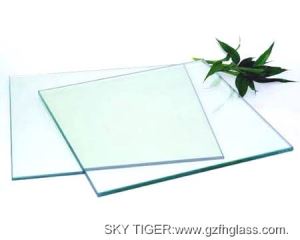 Good Quality and Best Price Clear Flat Tempered Glass Panels for Balustrade, Floor and Table-Bored