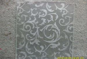 Blue/grey/green Tempered Deep and Low Relief Sculpture Glass for Background Wall, screen Wall, kitchen, desk and Table