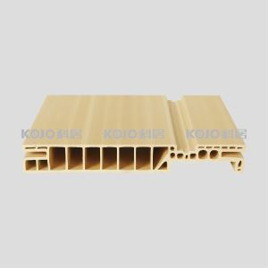 High Quality Adjustable Wood Plastic Composite Door Pocket Waterproof WPC Raw Material PVC Coverd Door Frame With SGS Certificate