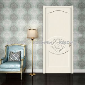 Wood Plastic Composite WPC Waterproof Soundproof Interior Hotel Doors with Good Toughness