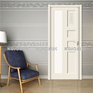 Eco-Friendly Soundproof Mouldproof WPC Entry Kitchen Door with SGS Certificate