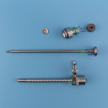 Laparoscopic Magnetic Screw Trocar with Safety Needle