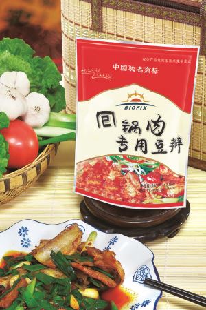 Paper Tube Packaging Broad Bean Paste with Dried Shrimp Flavour Adding Dishes and Suitable for Cooking Vegetables