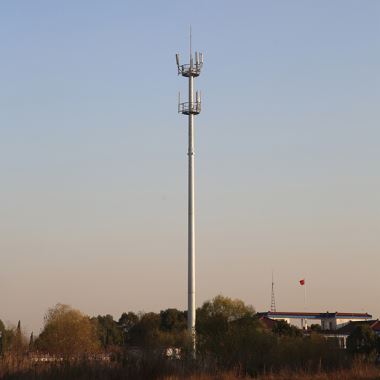 Painted Telecommunication Steel Pole