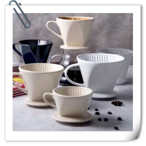 American Cup Ceramic Filter Equipment Bubble Paper Coffee Filter Drip Cup