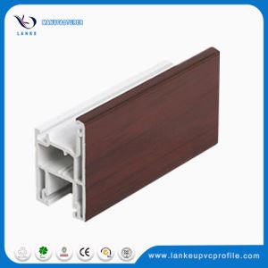 Wood Laminated PVC Color Profiles for Wooden Window and Door
