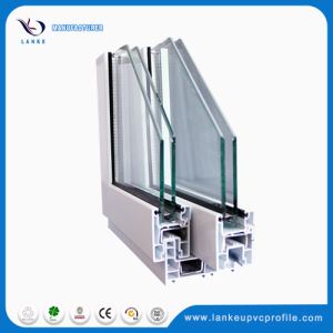 80mm Sliding Series PVC Plastic Extrusion Profiles for Doors