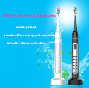 Personalized 5 Modes touch key-press Sonic Electric Toothbrush China Manufacturer