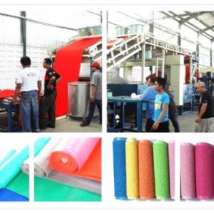 Automatic Double Color Single Color PVC Car Mat Production Line