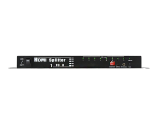 4K 1x8 8 Ports HDMI Splitter for Full HD 4K (One Input to Eight Outputs)