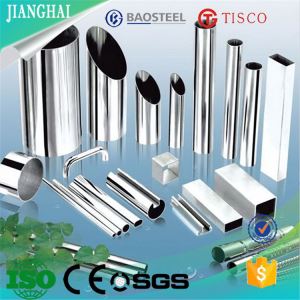 ISO Certification Schedule 40 ASTM A312 201/304/316L/310S Welded 3-310mm Stainless Steel Rectangular Tubing Sizes