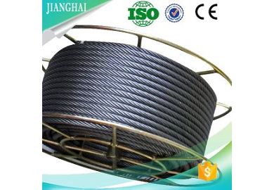 High Tensile Steel Wire Rope Cable for Hoist, Winch 6 X 7,6 X 19