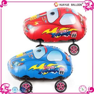 Funny Walking Car and Airwalker Minnie Mouse Foil Balloons