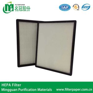 Panel Filter Construction H12 HEPA Filter for Air Purifier