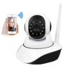 720P HD Robot Smart Home WiFi IP Camera ONVIF Pan Tilt Day/Night Vision 2 Way Audio SD Card Slot Motion Detection Free APP