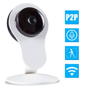 Indoor Wireless Home Security Cameras 720P HD WiFi Pan/Tilt IP Camera (1.0 Megapixel) Plug & Play, Two-Way Audio & Nightvision