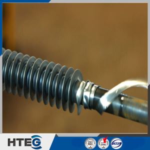 Heat Exchanger Stainless Steel Spiral Fin Tube Made By Forming Machine