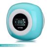 Portable Mini Waterproof Bluetooth Speaker With Digital Tuner LCD Display