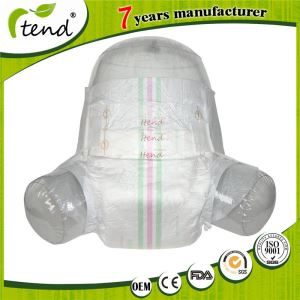 Cloth Like Film Back Sheet Adult Diapers for Women PP or Magic Tape