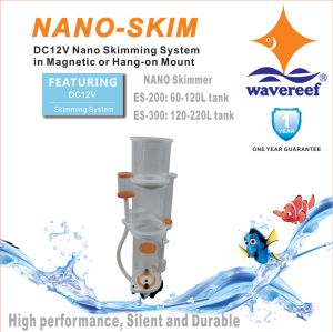 Low Noise Nano Protein Skimmer for Aquarium