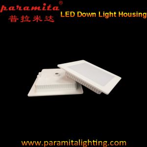 Plastic LED Panel Light Housing for LED Panel Light 3 Inch 4 Inch 6 Inch