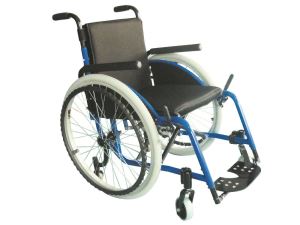 Aluminium Alloy Travel Folding Airport Wheelchair