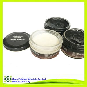 Various Color Glass Jar Water Based Meltonian Boot and Shoe Cream Polish Case